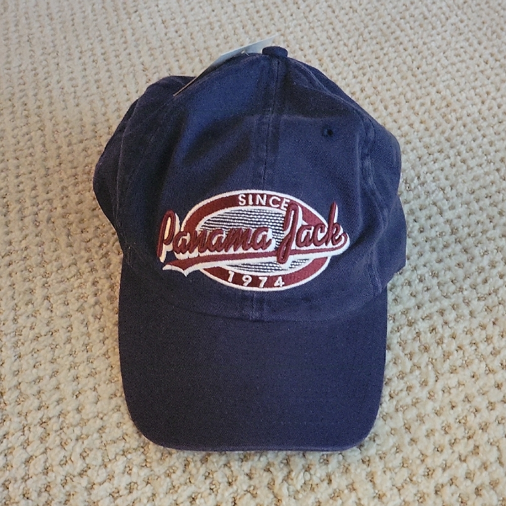 Panama Jack Dark Blue Baseball Cap NEW w TAGS